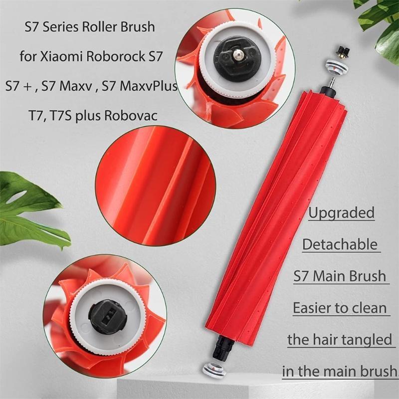 

Mop Pad Robot Side Brush Main Brush Replacement Robot Vacuum Cleaner Part Replacement Part Filters for Roborock T7S China Mainland