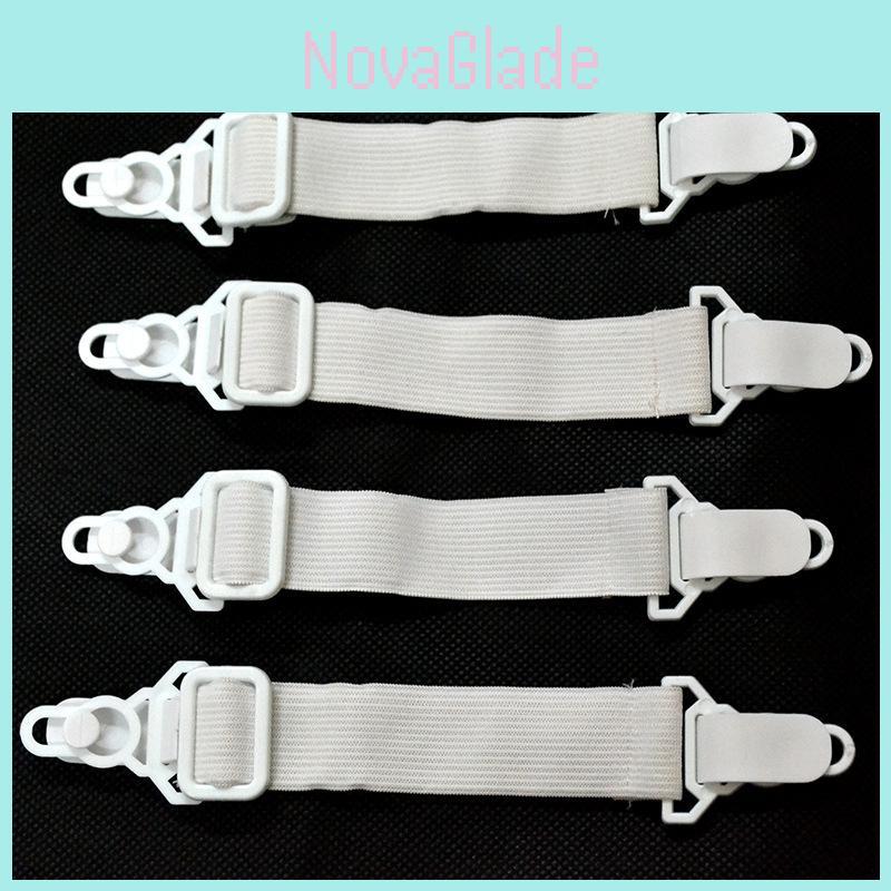 Bed Sheet Fastener Clips With Nonslip Design For Home Use And Mattress Stability