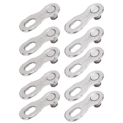 CANSUCC 5 Pair Set Bicycle Chain Link Connector Joints Durable Bike Chain Quick Release Buckle12S