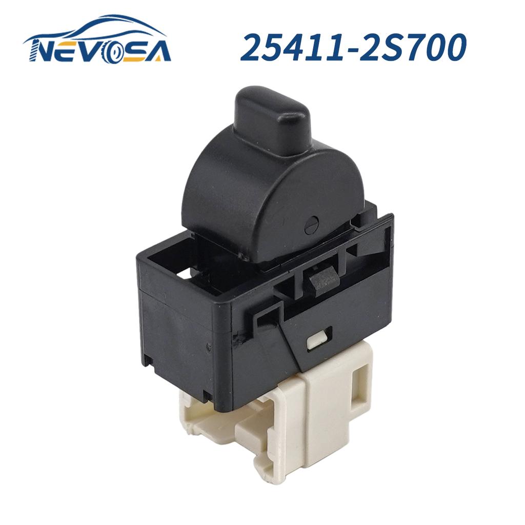NEVOSA 25411-2S700 Car Electric Power Window Control Switch Single Button For Nissan Pickup D22 KA24 1997 1998-2016 254112S700