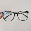 Blue Light Blocking Finished Women Men Myopia Glasses Vintage Round Frame Nearsighted Eyeglasses Optical Prescription Eyewear