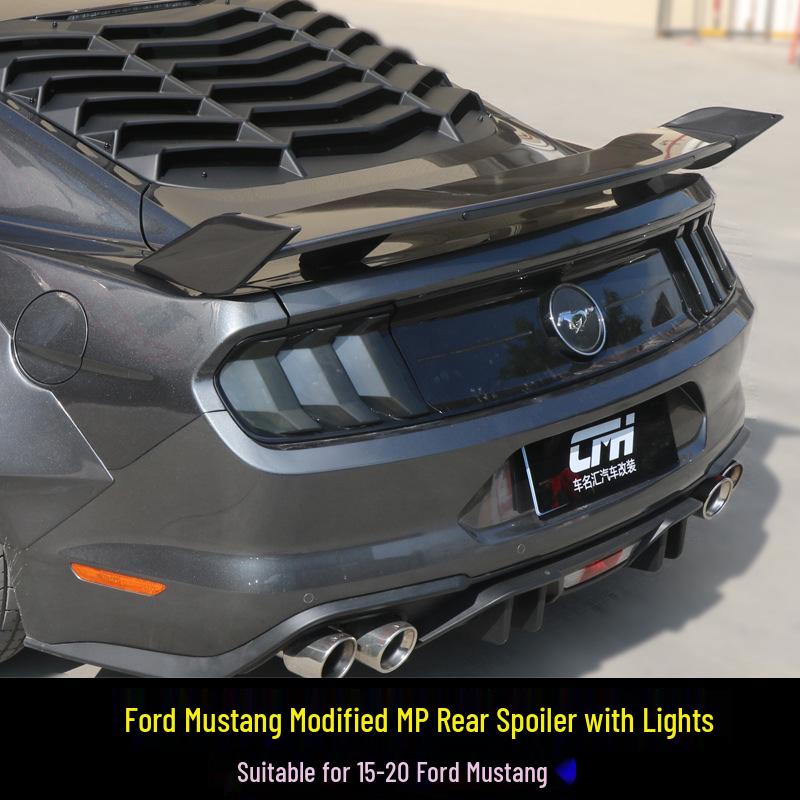 15-23 Ford Mustang Flowing Water Trunk Spoiler Modification.