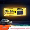 Reflective Tailgate Warning Sticker for 21-25 Xingyue L/Galaxy L - No Manual Pulling