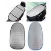 Motorcycle Seat Cover for Heat Sun Insulation Cushion Aluminum Film Seat Pad for Outdoor Summer Siding Electric Bicycles