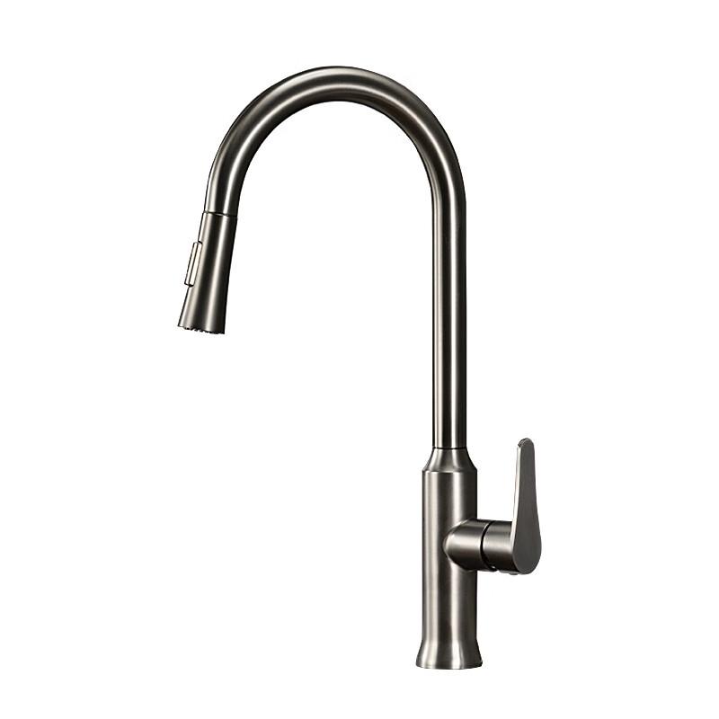 Huiniz 304 Stainless Steel Pull-Out Kitchen Faucet