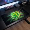 Norwich City Benutzerdefiniertes Großes Mauspade, Personalisierter Name Textdruck, Fußball Logo Rutschfeste Schreibtischmatte Gaming Geschenk