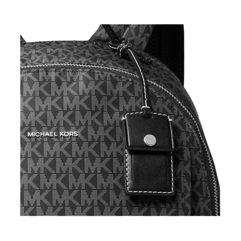 MICHAEL KORS Sable Sable brand logo design spacious external pocket polyester (polyester fiber) backpack large size men's black