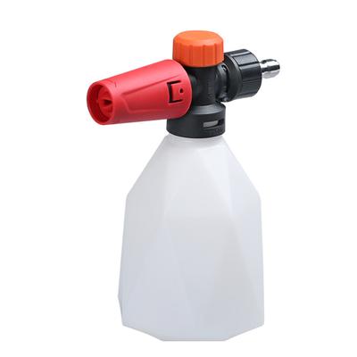 Rociador de espuma para lavadora a presión, lanza de espuma para nieve, dispensador de botellas ajustable para coche de presión, 1/4
