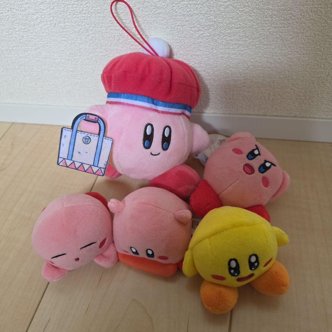 kirby plush set