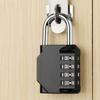 1pc 4 Digit Combination Padlock Waterproof Outdoor Lock  Door Suitcase Bag Package Cabinet Locker Window