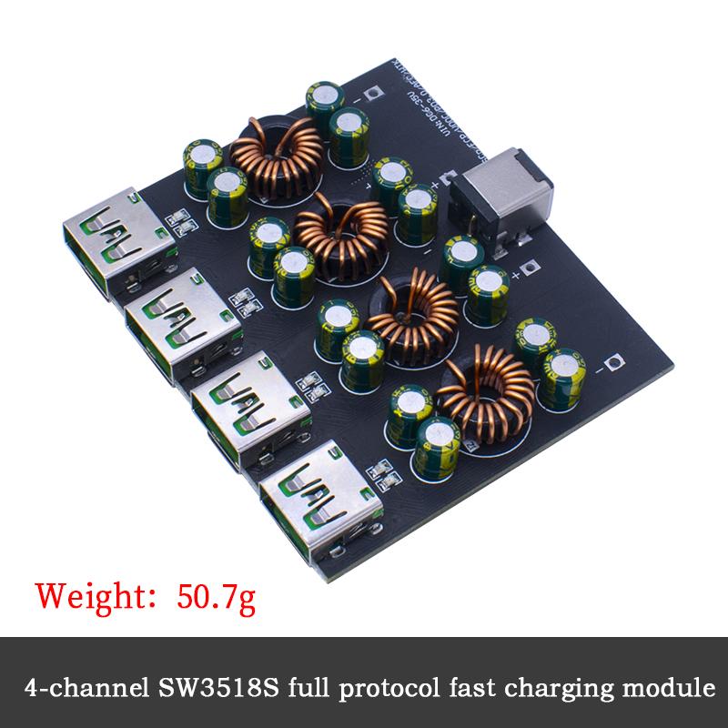 LIZAO USB Type-C Quick Charger Adapter QC3.0 QC4.0 6-35V Buck Boost Module SW3518 SW3516