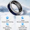 Smart Ring with Touch Display Screen, Wireless Charging, Health Manager, 5 ATM Waterproof For Men Women Smart Rings R12 R08