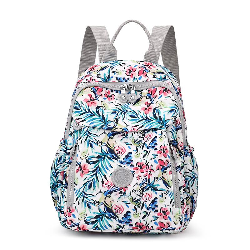 Women's Large-capacity Printed Backpack Mom Backpack