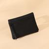 Mini borsa portamonete in tela con cerniera semplice per bambini, tasca porta soldi, colore solido, portachiavi, donna, uomo, portafoglio carino, mini borsa