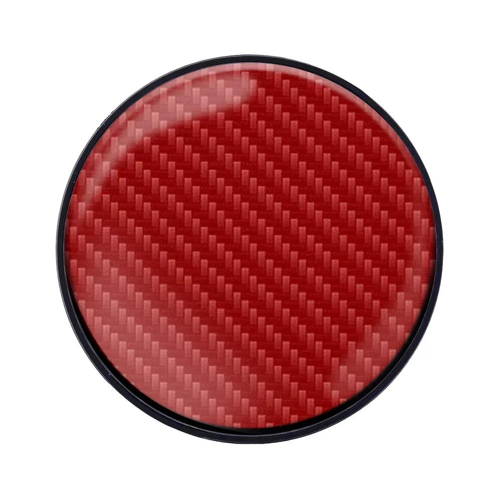 Suport pentru pahar cu apă, Suport pentru pahar auto, Model fibră de carbon, Cauciuc, Suport pentru sticlă, Pernă pentru sticlă de băuturi auto, Decorațiuni interioare auto, Pernă