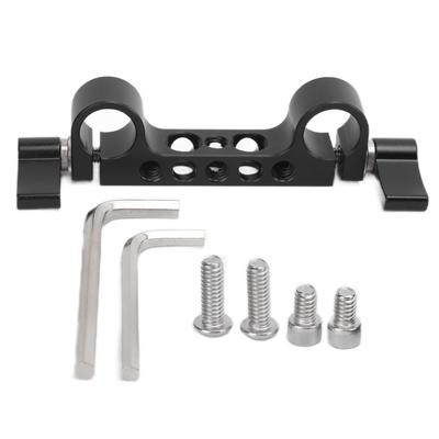 15mm Railblock Rod Clamp Holder with 14 Inch and 38 Inch Thread for Camera Shoulder Rig 15mm DSLR