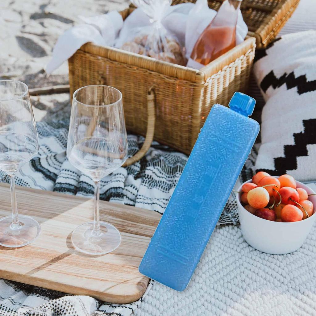 200ml Ice Pack Reusable Gel Freezer Ice Blocks For Air Conditioner Fan Cooler Pack Water Injection Picnic Travel Food Storage