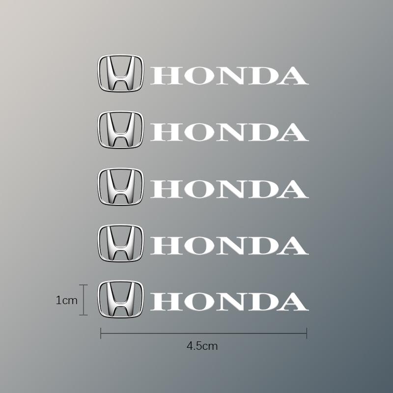 

Наклейки-эмблемы на автомобиль из ПУ Декор салона авто Наклейка Для Honda Civic Accord Crosstour Spirior Odyssey Avancier UR-V Sienna