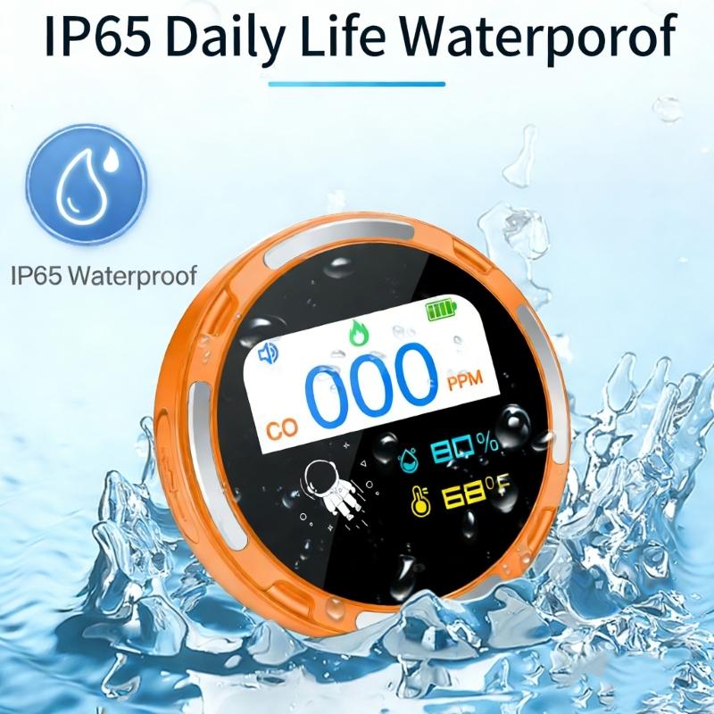 Tiny Gas Measurement Device With Constant Monitoring And Alarm Function Perfect For Mobile Shelter Indoor Outdoor Usage