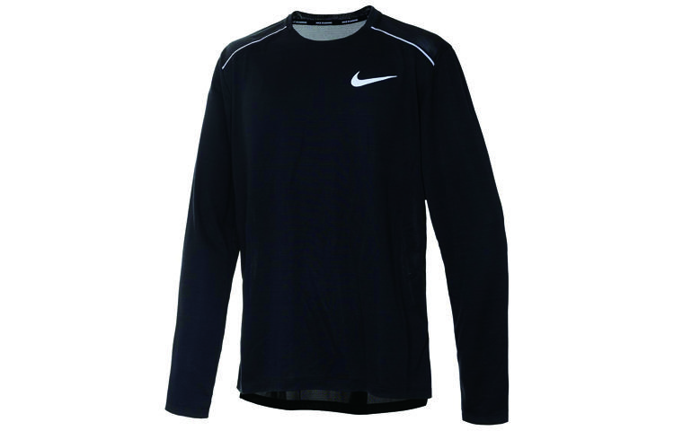 Nike Fitted Long Sleeved Workout Clothing Men s AJ7569-010 L