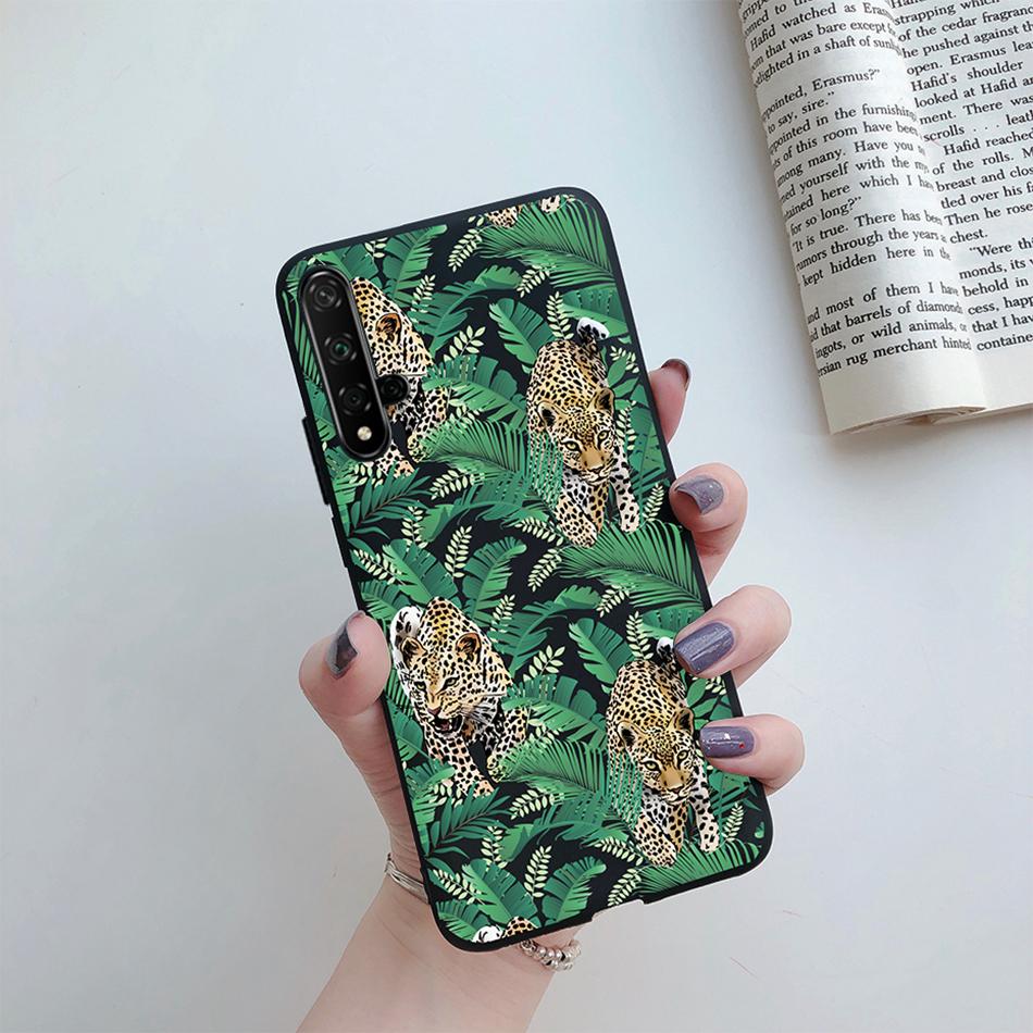 For Honor 20 Case Cartoons Love Heart TPU Funda For Huawei Honor 20 Pro Lite YAL-L21 YAL-L41 20S MAR-LX1H Back Cover Phone Case