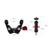 Super Clamp Camera Clamp Mount Monitor 360° Ballhead Magic Arm Double Ball Head Adapter for DSLR Camera/Gopro/LED Lights/phone