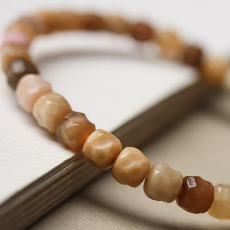 New Chinese Style Dragon Spine Bodhi Beaded Bracelet Single Multi-Layer Handmade DIY Jewelry