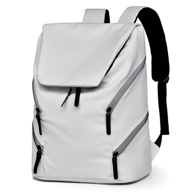 Backpack for Men's Computer Bag Large Capacity Schoolbag for College Students Japanese Leather Texture Leisure Travel Waterproof Backpack
