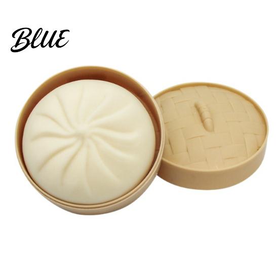 Langsam aufgehendes Brötchen Spielzeug Stressabbau Gedämpft mit Dampfgarer Simulation Gefüllt Chinesisches Fidget Quetsch Sensorisch Weich TPR