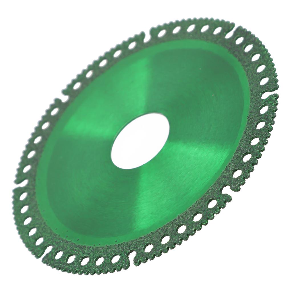 Aluminum Aluminum Alloy Diamond Saw Blade Cutting Disc Blade 10cm/3.93 In Composite Green Multi-function Steel