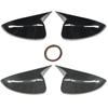 Car Rearview Mirror Cover Reversing Mirror Cover Mirror Decorative Cover Decoration Accessories For Honda Accord 10th 2018 2019