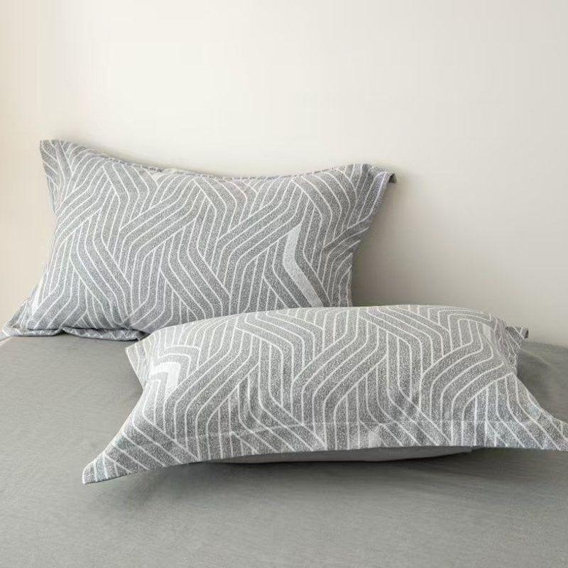 Soft Skin-Friendly Brushed Cotton Envelope Pillowcase, 48x74cm - Available In Single or Double Size