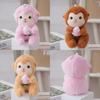 Soft Monkey Plush Keychain Pendant Figure Cotton Backpack Accessory Collecting