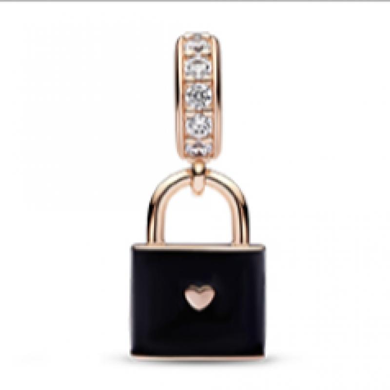 Pandora Love Padlock Dangle Charm 782508c01