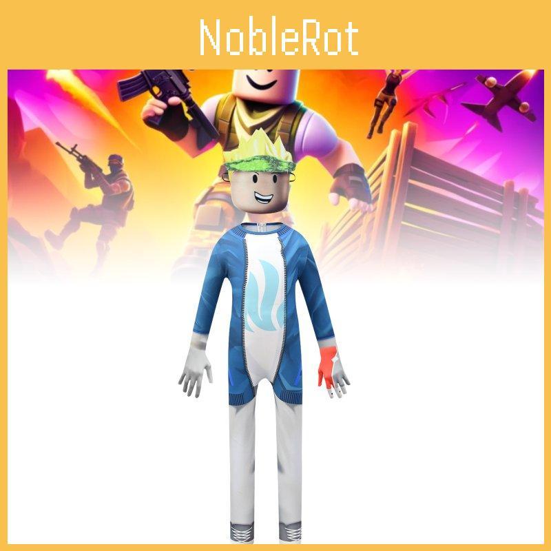 Trendy Pocket Devs Roblox Kids Jumpsuit Soft Fabric Ideal For Halloween And Cosplay Costumes