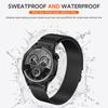 18/20/22mm Milanese Loop Strap For Huawei Watch GT6Pro 5 4 GT5Pro 46mm Metal Parachute Buckle For Samsung Galaxy Watch 7 6 4 4