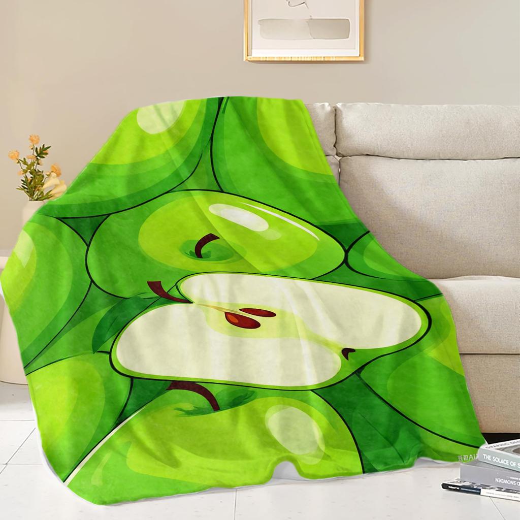 Fruits Oranges Lemons Grapefruits Printed Blanket Soft Fleece Warm Flannel Life Throw Blankets for Sofa Bedding Quilt