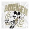 Disney Womens/Ladies Mickey Mouse Laurel Football T-Shirt