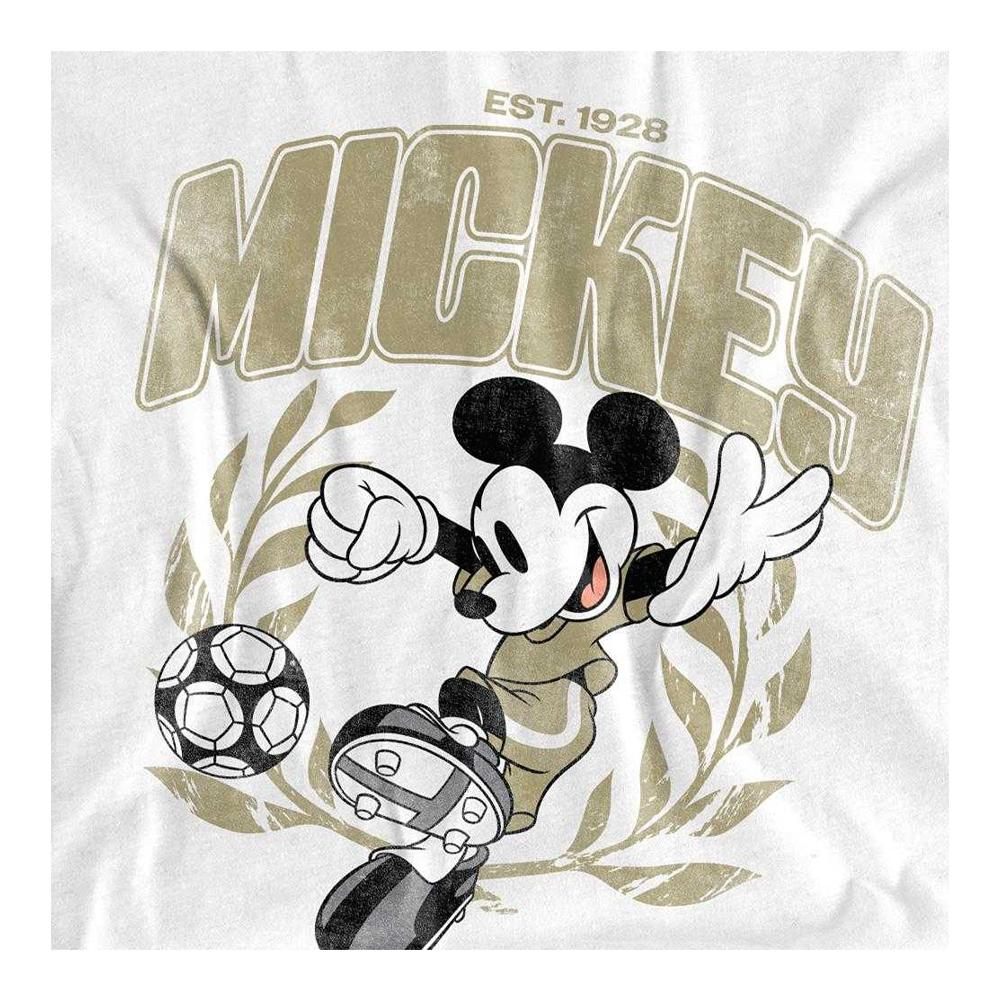 Disney Womens/Ladies Mickey Mouse Laurel Football T-Shirt