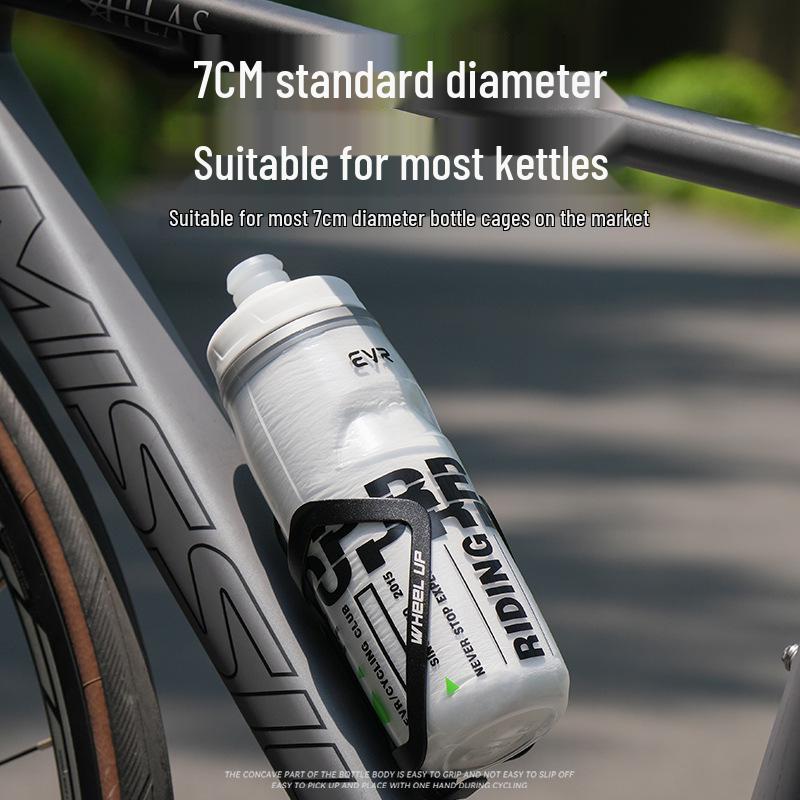 EVR Insulated Cycling Water Bottle - Squeeze Sports Bottle for Mountain & Road Biking, Outdoor Activities