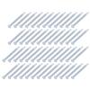 50Pcs Self Drilling Screw Cross Zinc Plated Carbon Steel Fastener Hardware 4.2x50mm Round Head