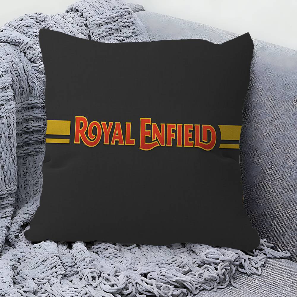 R-ROYALS E-ENFIELDS Logo Pillow Cover Sofa Cushion Cover Home Room Decoration Children Gift