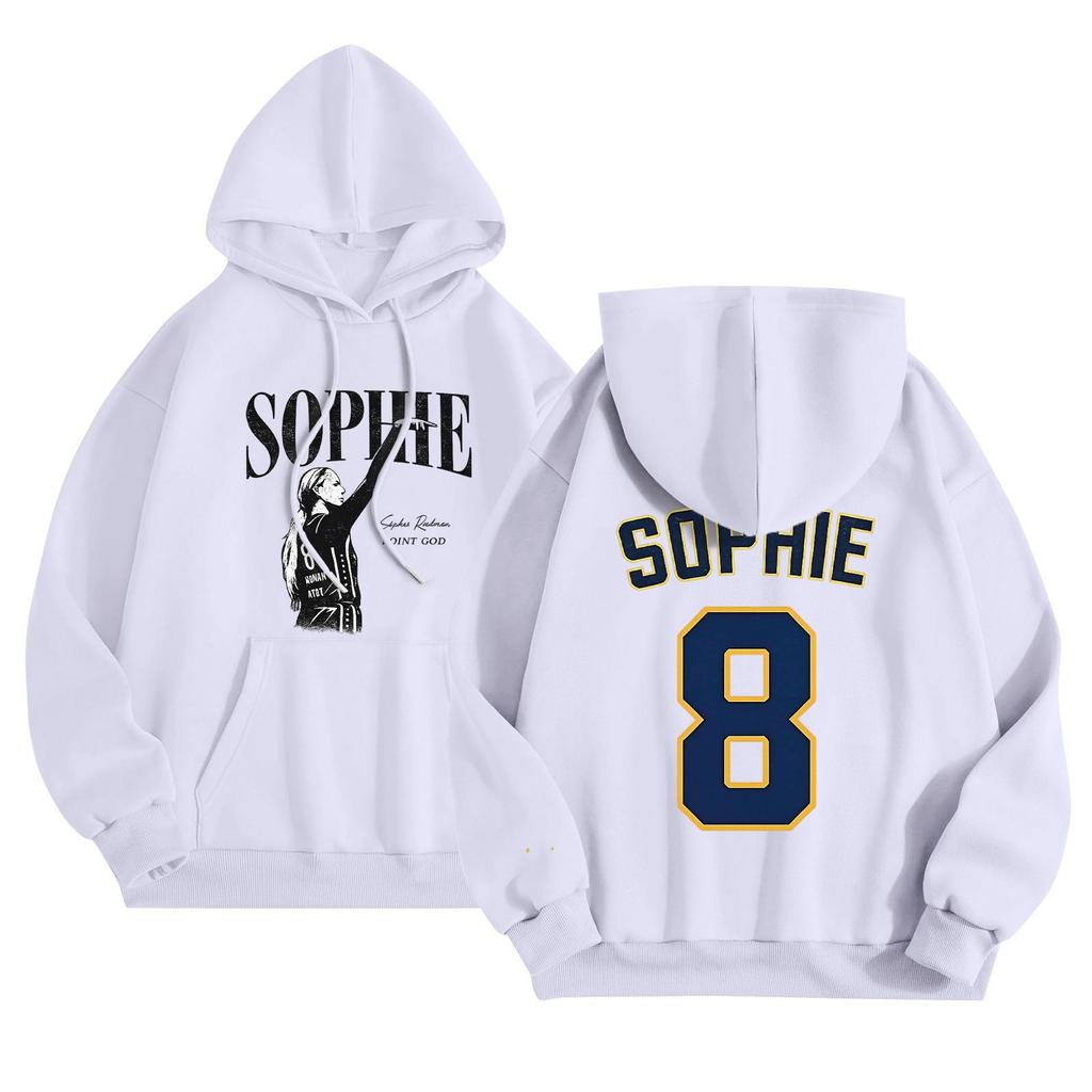 Unisex Lightweight Long Sleeve Pullover Hoodie with Pocket and Print for Casual Wear