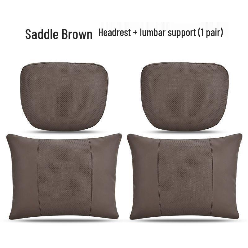 Compatible with Car Headrests, Neck and Lumbar Supports for Maybach, Mercedes-Benz, Tesla, and More.