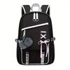 Capacity Large Schoolbag With Cute Plush Pendant Cute Girls Backpack Waterproof Nylon Fabric Bookbag For Kids Teens Students