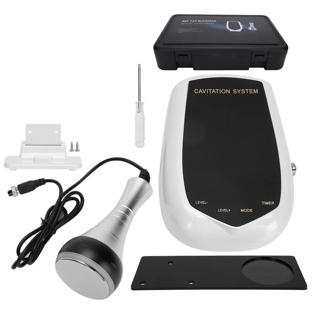 40K Ultrasonic Fat Burning Body Slimming Household Weight Loss Machine InstrumentUK Plug 100‑240V