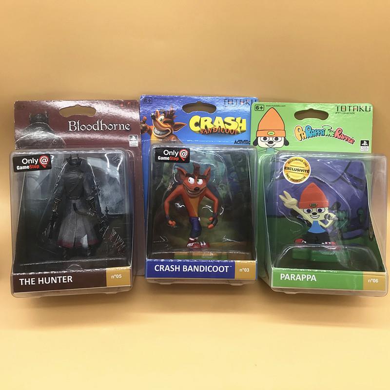 Totaku Sony PS Action Figure Collection: Crash Bandicoot, Bloodborne, God of War Ornaments