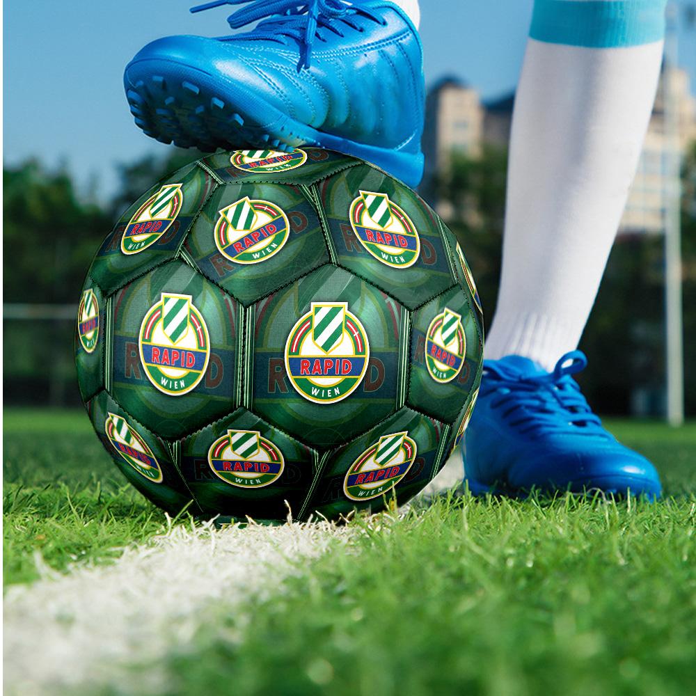Rapid Wien FC Size 5 Standard Football Durable Training Match Soccer Ball for Adult Outdoor Sports