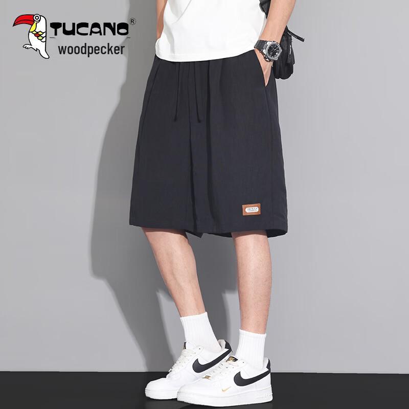 TUCANO Men s Tencel Linen Blend Quick-Dry Shorts 4XL