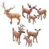 Cross-border Christmas White-tailed Reindeer Cake Decoration & Fawn Ornament